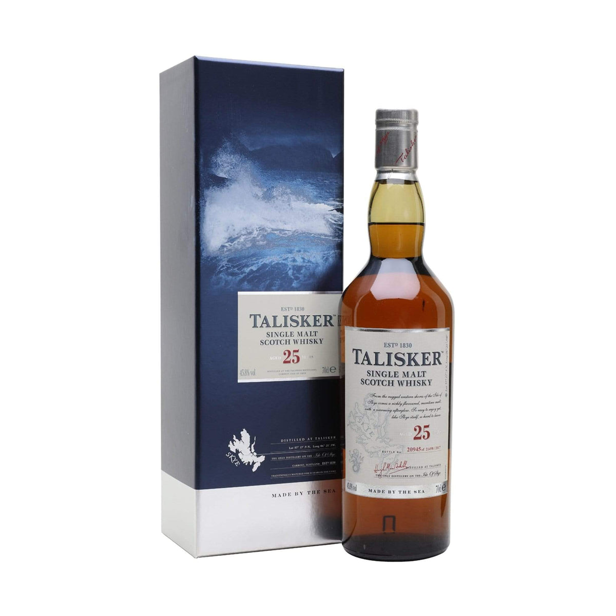 Talisker PREMIUM WHISKY 70cl TALISKER 25 Y.O